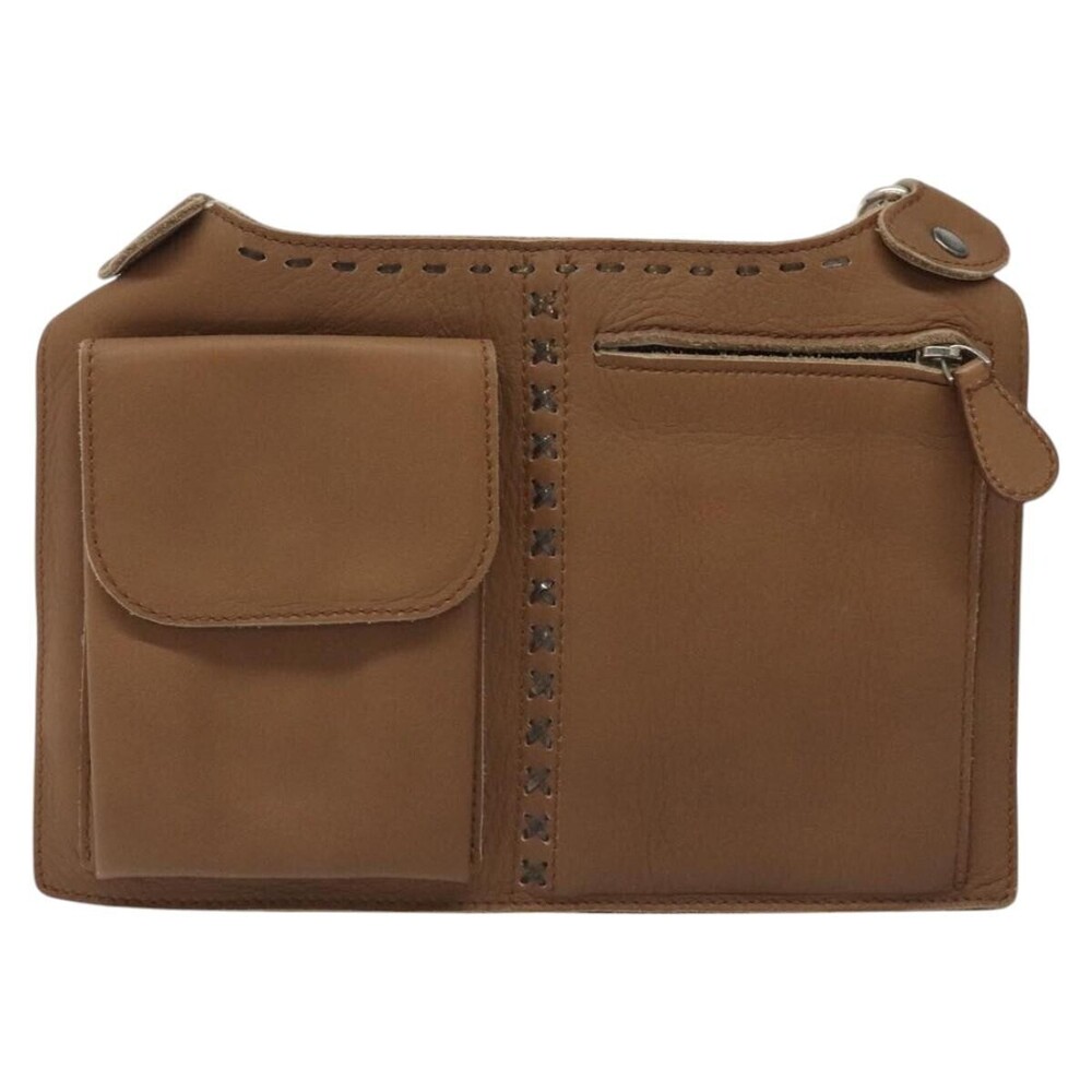 Bottega Veneta Vintage Front Pocket Waist Leather